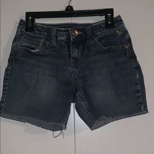 Girls denim shorts